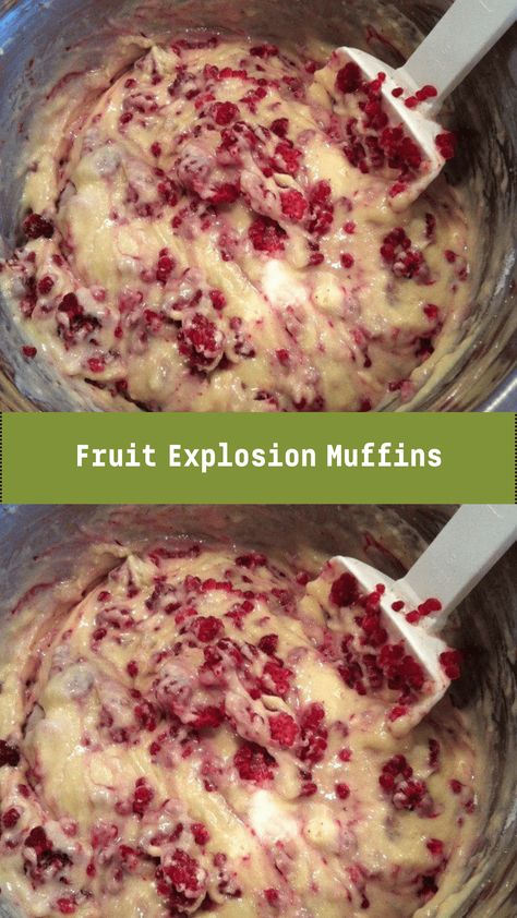 Fruit Explosion Muffins Tim Hortons, Fruit And Fibre Muffins Recipe, Fruit Explosion Muffins Recipe, Strawberry Jam Muffins Recipe, Fruit Explosion Muffins, Fruity Muffins, Grain Muffins, Jam Muffins, Fruit Explosion