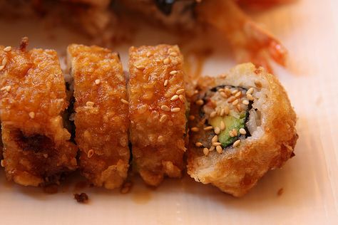 Deep Fried California Roll Deep Fried California Roll, Fried California Roll, Teriyaki Sushi, California Roll, Best Deal, Deep Fried, Photo Sharing, California