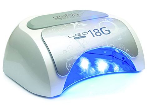 Gelish 18G Professional LED Light >>> You can get additional details at the image link-affiliate link. #BeautySalonEquipment Fast Nail, Gel Nail Removal, Nail Dryers, Soak Off Gel Nails, Nail Prep, Gelish Nails, Shiny Nails, Nail Polish Kits, Nail Dryer