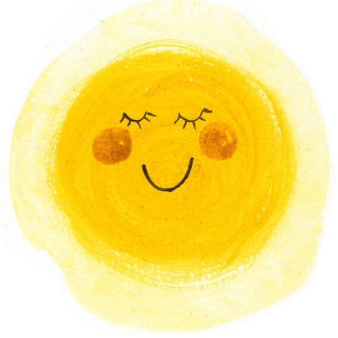 Happy Sunshine, Sun Painting, Happy Sun, Animal Illustrations, Sun Art, Hello Sunshine, Cute Room Decor, Mellow Yellow, Digital Art Prints