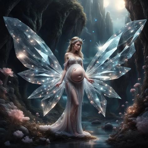 Enchanted Maternity Shoot, Pregnant Fairy, Creative Pregnancy Photos, Dnd Portraits, Enchanted Fairies, Fairy Outfit, Pregnancy Photography, Pregnancy Shoot, Pregnancy Photos