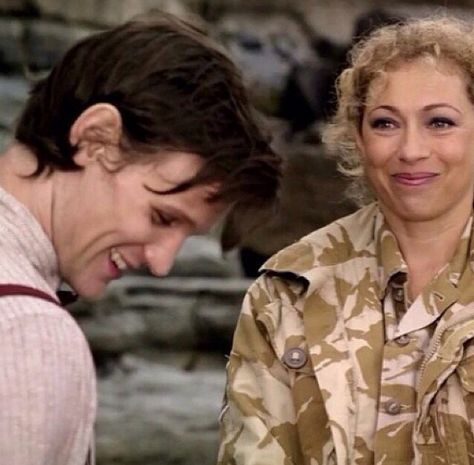 The Doctor and River Song Eleventh Doctor And River Song, River Song And The Doctor Fanart, The Doctor And River Song, River And The Doctor, The Doctor And River, Doctor And River, Dr Who 11, Melody Pond, Space Girls