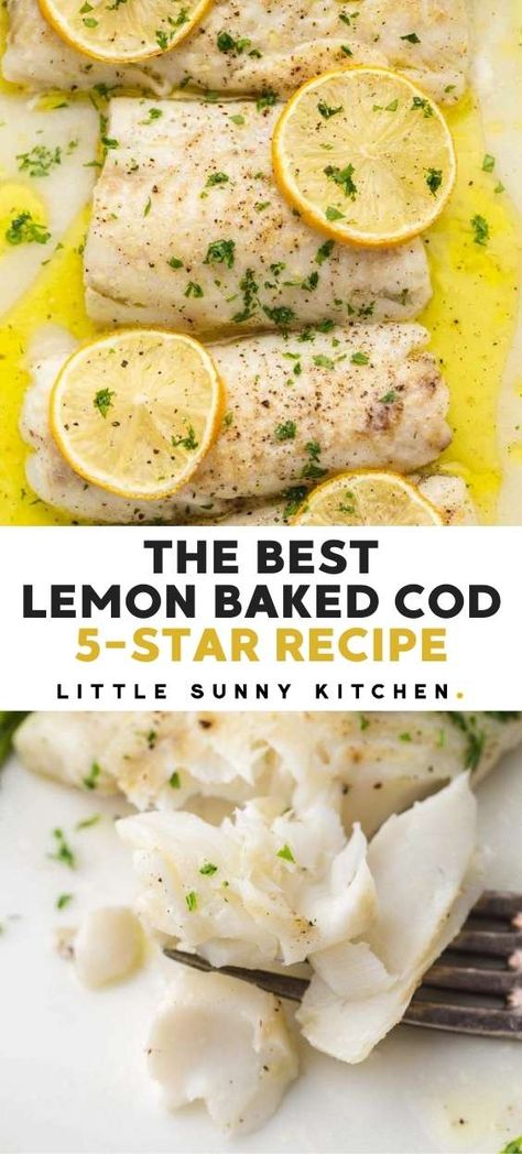 Optavia Cod Recipes, Easy Cod Recipes Healthy, Lemon Cod Fish Recipes Baked, Lemon Pepper Cod Baked, Lemon Cod Fish Recipes, Lemon Pepper Cod, Lemon Cod, Nerd Recipes, Cod Fish Recipes Baked