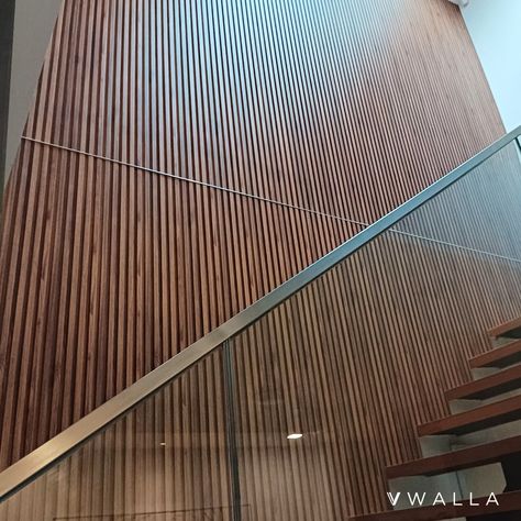 ✨ Witness this breathtaking double-height fluted panel that adorns the entire staircase's feature wall, creating a stunning visual impact that ascends to the second floor. 🏡💫 Fluted Panel Series: 176 (Standard) Fluted Panel Color: FPW-609 (Alder) #staircasewall #airwell #airwellwall #airwellfeature #featurewall #accentwall #flutedpanel #flutedpanels #wallpanels #qanvast #designwallpanel #wallcovering #wallpanel #sgrenovation #sgrenovationideas #sgrenovations #designwallpanel Drywall Construction, Fluted Panel, Staircase Wall, Double Height, Drywall, Wall Covering, Wall Panels, Feature Wall, Second Floor