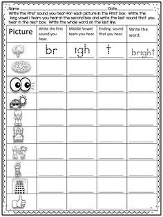 49 Best Long Vowel Sounds Ideas 7FA Vowel Chart, Read Write Inc, Teaching Vowels, Word Work Stations, Vowel Digraphs, Word Family Worksheets, Types Of Learners, 3rd Grade Writing, Long Vowel