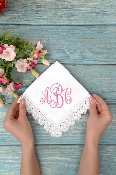 Monogram cotton hankerchief Personalized Custom Embroidered Hankerchief Monogrammed Hanky Initial Handkerchief Customizable Hankie https://etsy.me/3VeNJZW #bridalshower #monogrammedhanky #weddinghandkerchief #monogramhankerchief #Embroidered #Monogramhankerchief Embroidered Hankerchief, Wedding Hankerchief, Pocket Square Wedding, Dad Wedding Gift, Emotional Moments, S Initial, Daughter In Law Gifts, Wedding Gifts For Parents, Embroidered Handkerchief