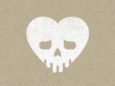 skullheart (skull, heart, illustration) Goth Bedrooms, Pastel Punk, Skull Logo, Inspirational Tshirts, Theatre Poster, Skull Wallpaper, Heart Logo, Animal Faces, Skull And Bones