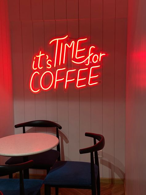 Sign Sayings, Sign Quotes, Antalya, Coffee Bar, Neon Sign, Neon Signs, Neon, Bar, Coffee