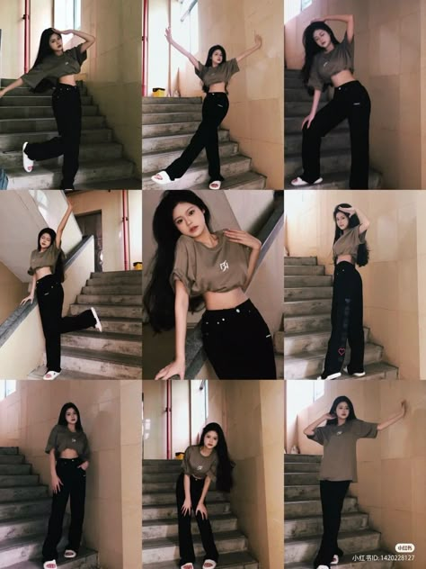 Body Poses Aesthetic, Collage Selfie, Best Poses For Selfies, Pose Mode, Posing For Pictures, Poses Aesthetic, Studio Photography Poses, 사진 촬영 포즈, Pose Fotografi