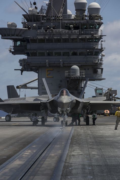 eyestothe-skies: “F-35C Lightning II ” F-14d Super Tomcat, Photo Avion, F 35 Lightning Ii, The Big E, Us Navy Aircraft, Navy Aircraft Carrier, Airplane Fighter, Air Fighter, Navy Aircraft