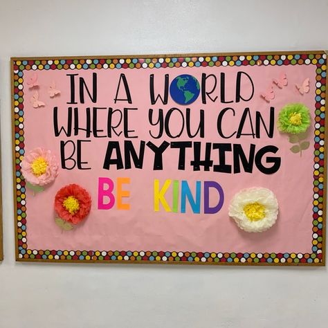 Be Kind Bulletin Board Ideas, Kind Bulletin Board Ideas, Be Kind Bulletin Board, Corridor Decor, Be Kind To Your Mind, Elementary School Classroom, Corpus Christi Tx, School Bulletin Boards, You Can Be Anything