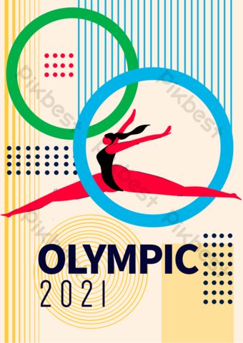 Color International Olympic Day Template#pikbest#templates Gymnastics Poster Design, Olympics Poster Design, Olympics Graphic Design, Diet Moodboard, Olympic Games Illustration, Olympic Illustration, Olympics Illustration, International Olympic Day, Rings Illustration