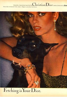 VINTAGE FASHION ADS OF THE 1980S  Repinned by www.fashion.net Chris Von Wangenheim, Lisa Taylor, Filmy Vintage, Estilo Ivy, Doberman Dogs, Airedale Terrier, Doberman Pinscher, Foto Inspiration, Doberman