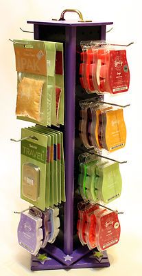 Scentsy Display Scentsy Display Ideas, Scentsy Organization, Scentsy Booth, Scentsy Office, Peg Display, Scentsy Display, Vietnamese Rolls, Scentsy Consultant Business, Scentsy Candles