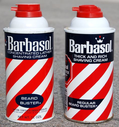 Barbasol Shaving Cream, 1970's & 1980's Barbasol Shaving Cream, Barber Shop Pole, Film Analysis, Royal Tenenbaums, Barber Pole, The Royal Tenenbaums, Cream Aesthetic, Retro Ads, Vintage Memory