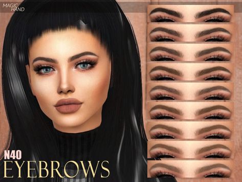 Cc Face, Sims4 Makeup, Sims Makeup, Sims4 House, Cc Shopping, Cc Folder, The Sims 4 Skin, Makeup Cc, The Sims 4 Pc