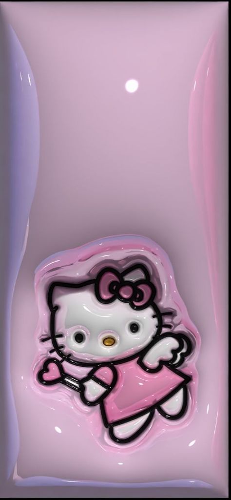 Hello Kitty 3d Wallpaper, Hello Kitty Wallpapers, Chivas Wallpaper, Hello Kitty 3d, Sanrio Wallpapers, 3d Wallpaper Cute, 헬로키티 배경화면, Tapeta Z Hello Kitty, Pink Wallpaper Hello Kitty