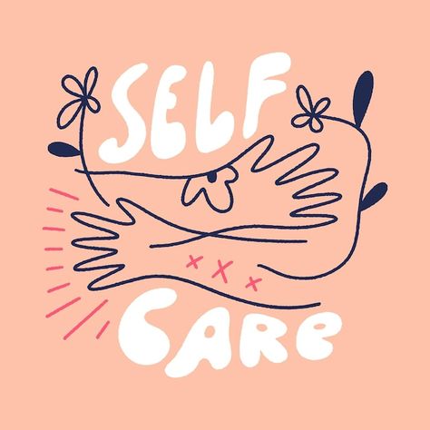 Self Care Design, Blood Donor, Hug You, Self Esteem, Premium Vector, Self Care, Graphic Resources, Philosophy, Account Suspended