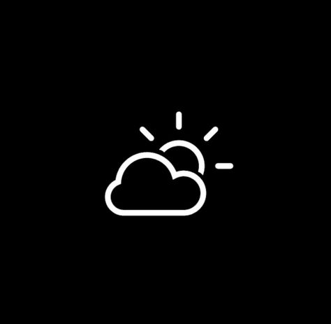 ios 14 black weather icon All Apps Icon, Luxe Logo, Icones Do Iphone, App Ikon, App Store Icon, Mobile App Icon, Zestaw Ikon, Logo Creator, Application Iphone