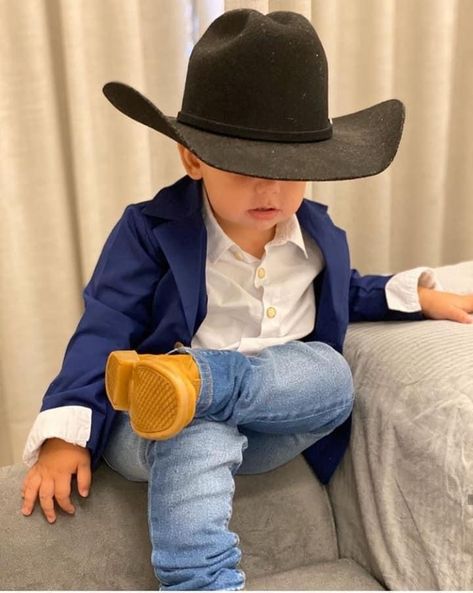 Mini Cowboy, Baby Clothes Country, Mexican Babies, Baby Ootd, Baby Fits, Foto Baby