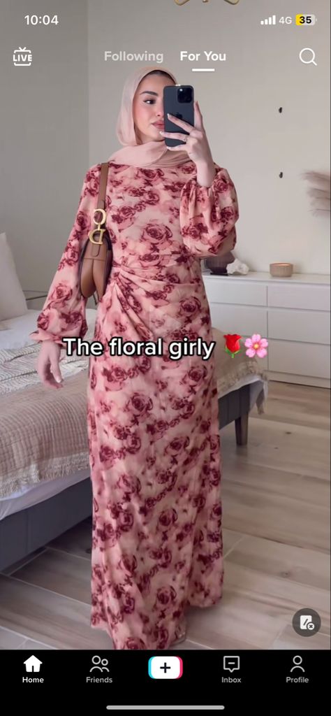 Summer Dresses For Hijab, Hijabi Formal Dresses, Hijabi Dresses Casual, Modest Birthday Outfit, Hijabi Dresses, Modest Outfits Muslim, Bubble Clothes, Estilo Hijab, African Dresses For Kids