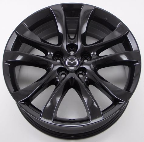 Awesome Mazda 2017: 19" MAZDA6 SPORT BLACK WHEEL RIM FACTORY OEM ORIGINAL 2014 2015 2016 2017 64958 Check more at http://24go.cf/product/mazda-2017-19-mazda6-sport-black-wheel-rim-factory-oem-original-2014-2015-2016-2017-64958/ Mazda 3 Black, Mazda 3 2012, Mazda Accessories, Mazda 6 Sedan, Black Chrome Wheels, Mazda 3 Hatchback, Mazda Cx5, Mazda Cars, Used Tires