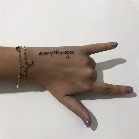 Namjoon Inspired Tattoo, Namjoon Handwriting, Everythingoes Tattoo, Bts Tattoos Ideas, S Handwriting, Bts Tattoo, Kpop Tattoos, Army Tattoos, Tato Henna