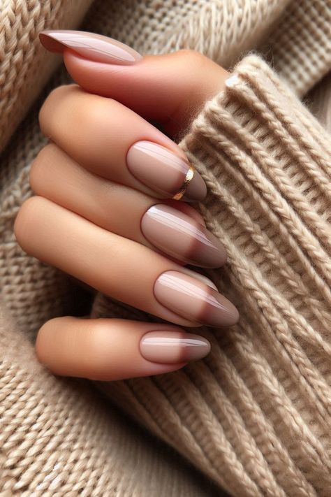 🍁 Embrace the season with Trendy Autumn Nail Designs: Chic and Stylish Fall Looks. Discover the perfect blend of colors and patterns that define autumn elegance. From glossy finishes to matte textures, these nail designs will keep you on trend all season long. Ideal for both casual and formal settings, they enhance your fall aesthetic effortlessly. #StylishNailArt #FallTrends #NailStyle Brown Sparkle French Tip Nails, Coffee Brown Nails Design, Nude Nails Brown, Nail Designs Chic, Autumn Nail Designs, Nails Work, Simple Fall Nails, Autumn Nail, Special Nails