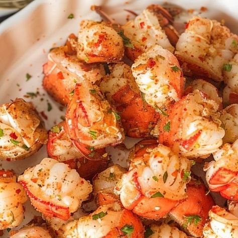 Recipes Mentor on Instagram: "🦀 Air Fryer Crab Bites 🦀 ​ 📋 Ingredients: ​ 🦀 1 lb imitation crab legs 🧈 3 tablespoons melted butter 🌶️ Cajun/Creole seasoning, to taste 🧄 Garlic butter dipping sauce (optional) ​ 📝 Instructions: ​ 1️⃣ Cut Crab: Cut the crab legs into 1-inch segments. 🦀✂️ 2️⃣ Season: In a medium bowl, combine the crab, butter, and seasoning. 🍲 3️⃣ Air Fry: Place crab bites in the air fryer at 380°F for 8 minutes. Shake, then cook for another 8 minutes or until crispy. 🍤🔥 4️⃣ Serve: Serve immediately with garlic butter dipping sauce. 🧄 ​ 📌 Notes: ​ ✔️ Try with different seasonings or dipping sauces. ✔️ Cut crab legs into strips if preferred. ​ Prep Time: 10 mins | Cook Time: 16 mins | Total Time: 26 mins Calories: 125 kcal | Servings: 6 ​ #AirFryer #CrabBites #Sea Frozen Crab Legs In Air Fryer, Fried Crab, Air Fried Crab, Air Fryer Crab Sticks, Garlic Butter For Crab Legs Melted, Crab Crunchies Air Fryer, Crab Legs Recipe, Cajun Butter, Air Fryer Fish