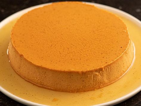 Pumpkin Flan Recipe, Pumpkin Flan, Maple Caramel, Custard Desserts, Ina Garten Recipes, Flan Recipe, Food Network Canada, Barefoot Contessa, Caramel Recipes