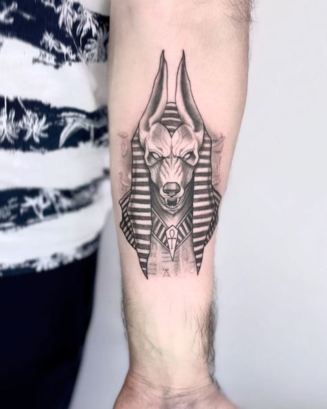 Crook And Flail Tattoo, Flail Tattoo, Tattoo Anubis, Crook And Flail, Anubis Tattoo, Tattoo Lettering Styles, Egypt Tattoo, Work Tattoo, Wicked Tattoos