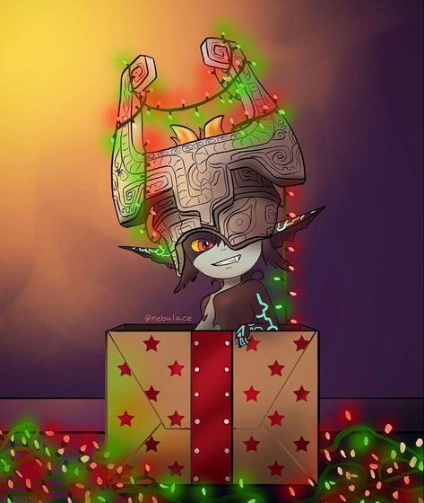 #midna #twilightprincess #zelda #tloz #christmas #wallpaper Legend Of Zelda Christmas Wallpaper, Tree Stumps Diy, Zelda Christmas, Zelda Botw, Tree Stumps, Zelda Twilight Princess, Link Zelda, Twilight Princess, The Legend Of Zelda