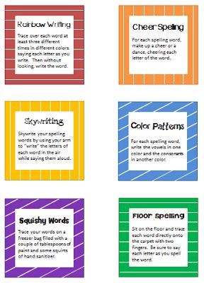 I Love 2 Teach: Multi-Sensory Spelling Activity Cards {Freebie} Spelling Help, 9 Days Left, Spelling Strategies, Multisensory Teaching, Multi Sensory Learning, Sensory Learning, Teaching Spelling, Multi Sensory, Shel Silverstein