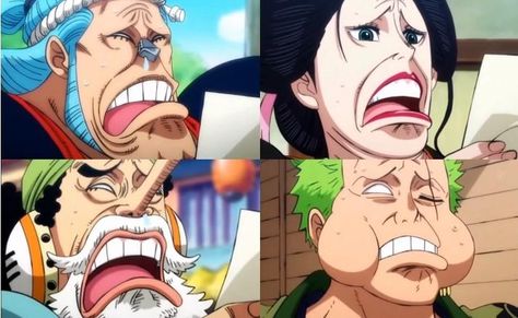 New Shocked Faces | One Piece | Know Your Meme Sanji Nami, Disgusted Face, One Piece Movies, Shocked Face, One Piece Episodes, One Piece World, Luffy Zoro, One Piece Images, Nico Robin