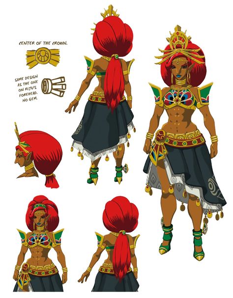 Legend Of Zelda Breath Of The Wild Urbosa, Breath Of The Wild Characters, Urbosa Cosplay, Urbosa Breath Of The Wild, Legend Of Zelda Urbosa, Riju Breath Of The Wild, Gerudo Oc, Mipha Breath Of The Wild, Zelda Urbosa