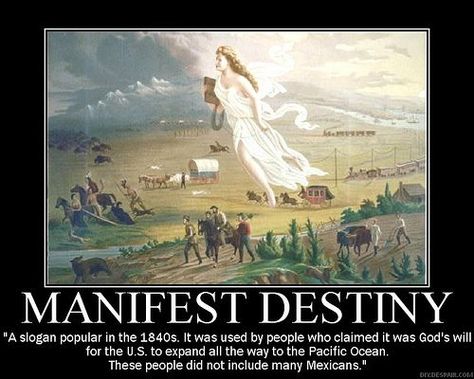 MANIFEST destiny | Manifest Destiny Gods Will, The Secret (book), Manifest Destiny, Social Themes, Social Studies Classroom, German History, Law Of Attraction Money, Teaching Social Studies, Think And Grow Rich