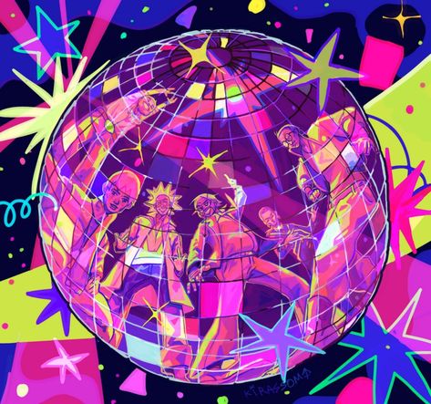 Disco Aesthetic, Disco Elysium, Digital Museum, Love Illustration, Warrior Cat, Art Prompts, Music Covers, Disco Party, Visual Novel