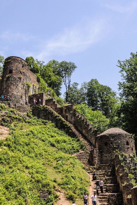 Gilan Iran, Persian Empire, Persian Culture, Nature Tree, Environment Design, Iran, Castle, Country Roads, Forest