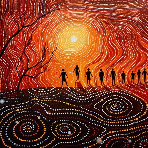 Hey, art enthusiasts! 👋 Welcome to our vibrant little corner of Etsy, where we're thrilled to offer you an extraordinary Aboriginal Art digital download that's bound to awaken your senses and inspire your space! 🎨🌟 Immerse yourself in the mesmerizing world of Australia's Indigenous culture with this captivating artwork. Each stroke tells a story of ancient traditions and deep-rooted connections to the land 🌿✨. Whether you're an art collector or simply looking to add a touch of cultural flair to your home, this digital download is the perfect addition to your decor! 💫💻 With instant download access, you'll have the freedom to print it on any medium you like, from canvas to paper and beyond. Unleash your creativity and let this Aboriginal masterpiece become the centerpiece that breathes Aboriginal Art Dot Painting, Aboriginal Patterns, Australian Aboriginal Art, Aboriginal Dot Painting, Aboriginal Dot Art, Dot Patterns, Landscape Quilt, Abstract Art Poster, Southwestern Art