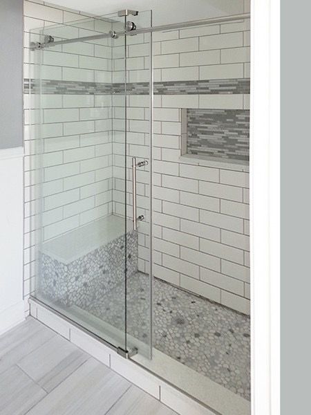 Sliding Glass Shower Doors, Sliding Shower Doors, Creative Mirror, Shower Sliding Glass Door, Bathroom Shower Doors, Glass Sliding Doors, Glass Shower Doors Frameless, Master Shower, Bathroom Redesign