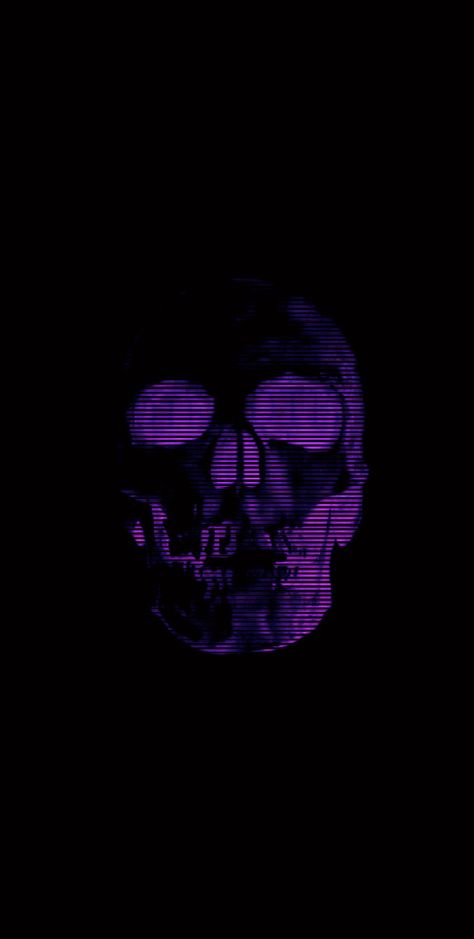 Purple Skull Pfp, Purple Skull Aesthetic, Arte Zombie, Black And Purple Wallpaper, Skull Icon, Purple Goth, Madara Wallpaper, Dark Purple Wallpaper, Violet Aesthetic