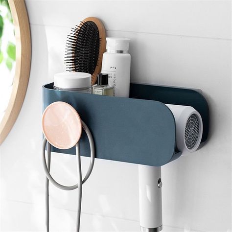 Hair dryer holder