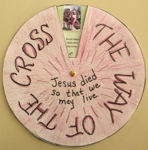 Lenten Arts and Crafts Lent Crafts, Lent Activities, Religion Activities, Catholic Lent, Arts And Crafts Ideas, Way Of The Cross, Lenten Season, S Craft, Catholic Crafts