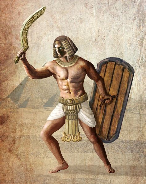 Egyptian Fantasy Art | Egyptian warrior. by ~iceravenblack on deviantART Ancient Egypt Warrior, Egyptian Soldier, Egyptian Character, Egyptian Warrior, Warrior Images, Epic Games Fortnite, Warrior Tattoo, Egyptian Mythology, Egyptian History