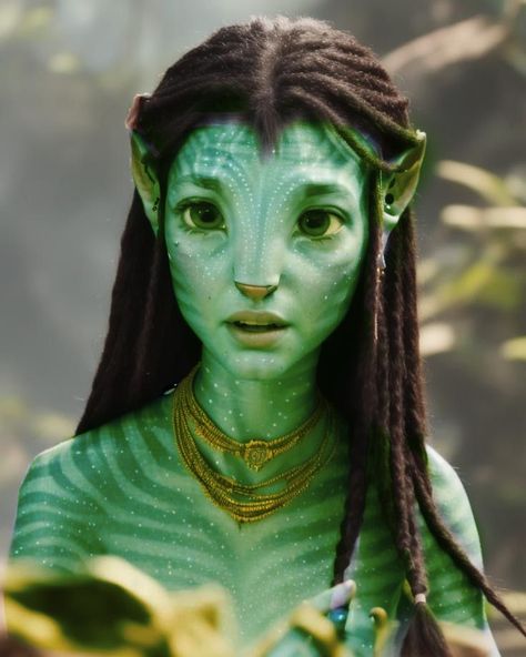 Forest Na'vi Oc, Swamp Na’vi, Na'vi Face Claim Omaticaya, Na’vi Avatar Face Claim Female, Na’vi Avatar Face Claim Omaticaya, Elven Costume, Green Fairy, Steampunk Heart, Document Sign