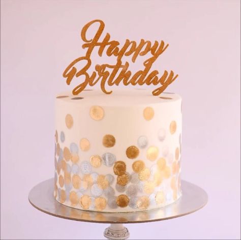 Silver and Gold Birthday Cake Purple Velvet Cakes, Gold Bokeh, Pattern Cake, Dad Birthday Cakes, Gold Birthday Cake, 60th Birthday Cakes, Patterned Cake, Silver Cake, Elegant Birthday Cakes