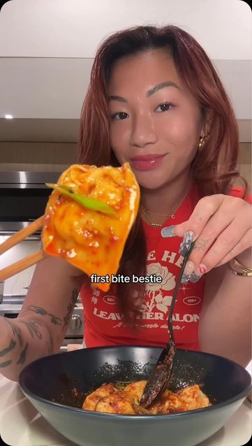 Cassie Yeung, Shrimp Wonton, Wontons, Asian Foods, Asian Food, Dumplings, Asian Recipes, Healthy Recipes, On Instagram