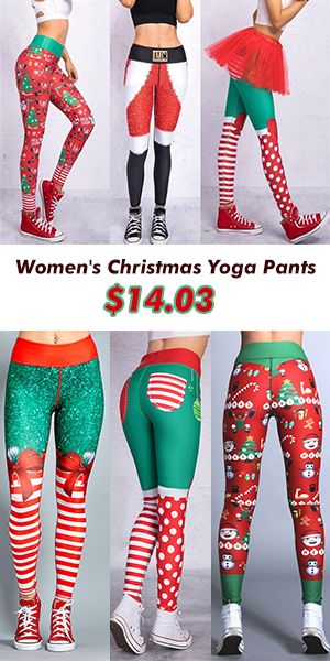 Christmas Workout Outfit, Running Winter, Running Christmas, Christmas Workout, High Waist Yoga Pants, Sports Activewear, Red Leggings, Christmas Leggings, Fitness Gym Workout