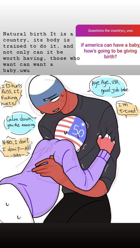 Married Pose Drawing, Russian Empire X America Countryhumans, Russian X America Countryhumans, Country Humans Russia X America, Omegaverse Mpreg Birth, America X Russia Countryhumans, Usa X Russia Countryhumans, Country Humans Ships, Russia X America Countryhumans