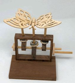 Scrollsaw Workshop: Butterfly Automata Scroll Saw Pattern. Butterfly Automata, Diy Automata, Diy Papillon, Scrollsaw Workshop, Best Scroll Saw, Scroll Saw Blades, Scroll Saw Patterns Free, Scroll Saw Pattern, Desain Furnitur Modern